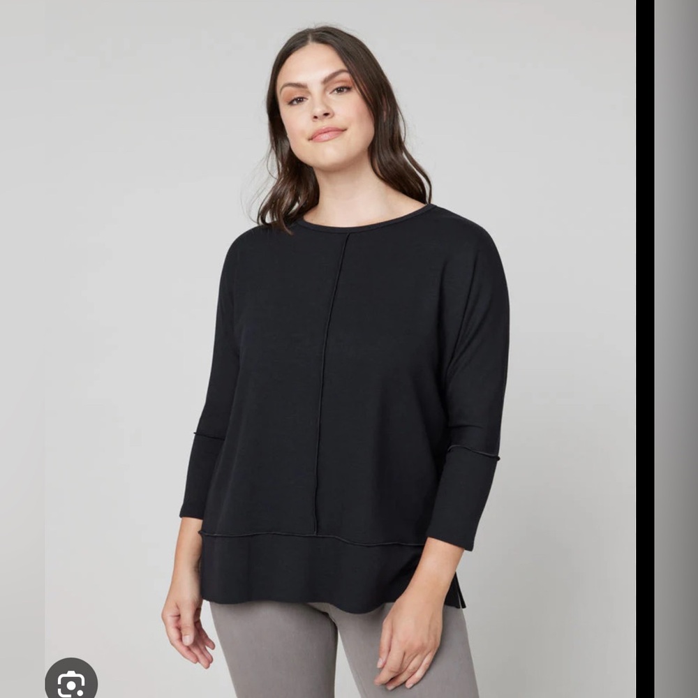 SPANX black doleman sweatshirt
